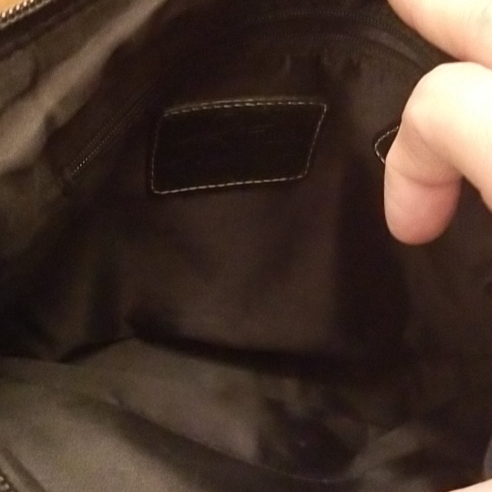 Fossil Fabric And With Leather Trim - image 3